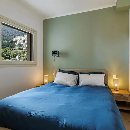 Lägenhet Bright 1 Bedroom Sea View And Terrace